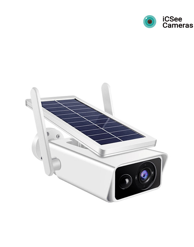 Camara Ip Solar Seguridad Wifi Exterior Hd 1080p Icsee